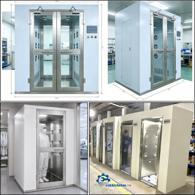 Buồng thổi khí air shower
