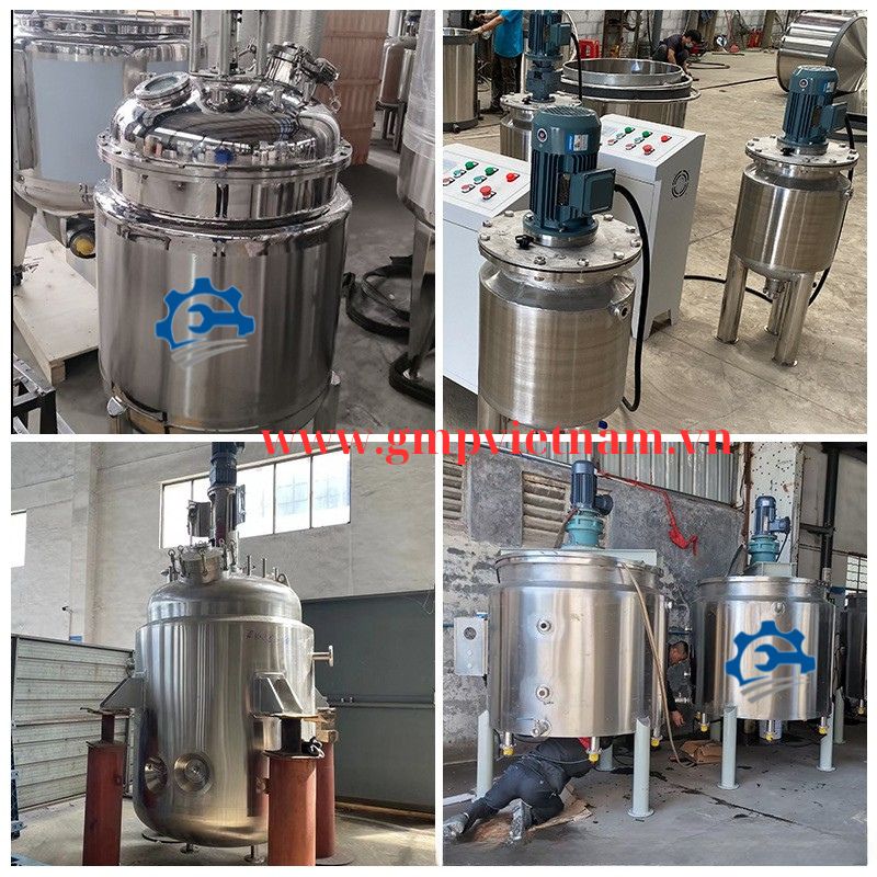 Bồn khuấy trộn hóa chất