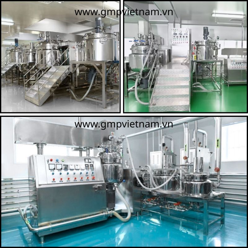 bồn khuấy trộn mỹ phẩm 