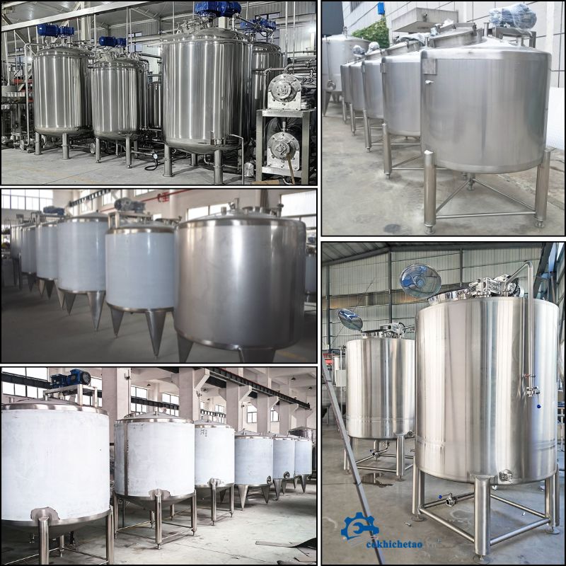 Bồn khuấy trộn công nghiệp