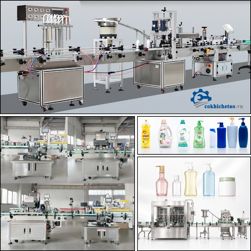 Dây chuyền chiết rót tự động