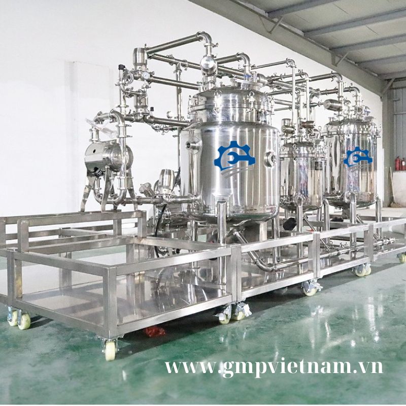 Máy chiết xuất tinh dầu sả