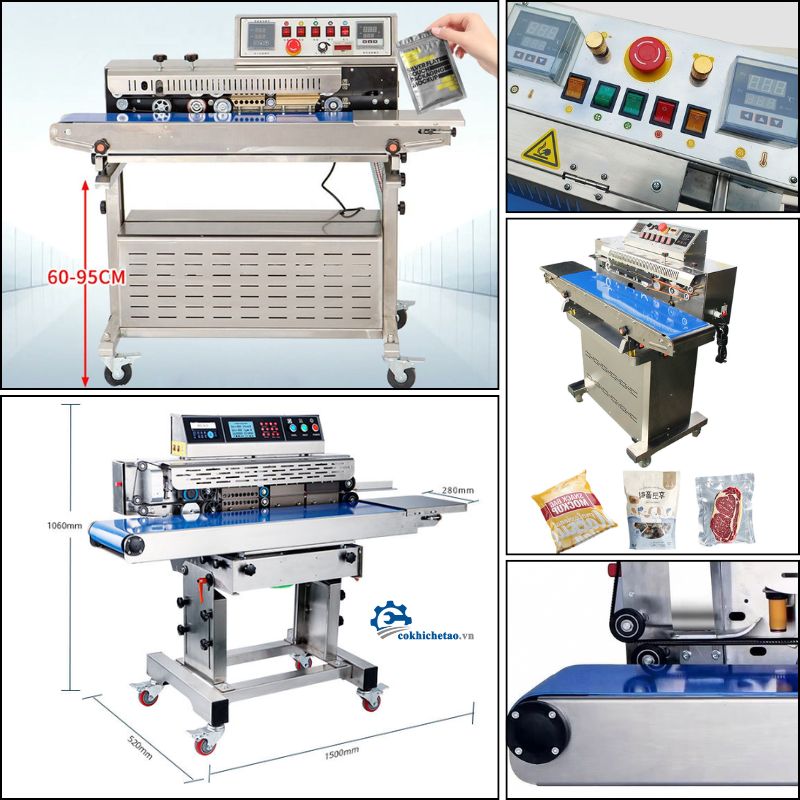 Máy hàn miệng túi công nghiệp