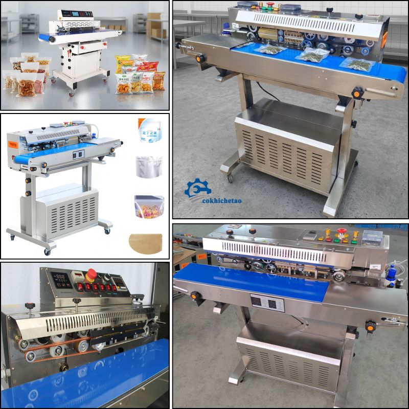 Máy hàn miệng túi có thổi khí