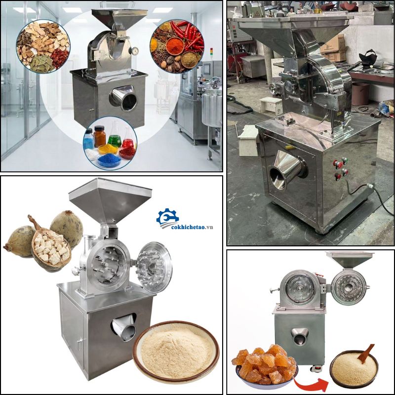 Máy nghiền bột khô