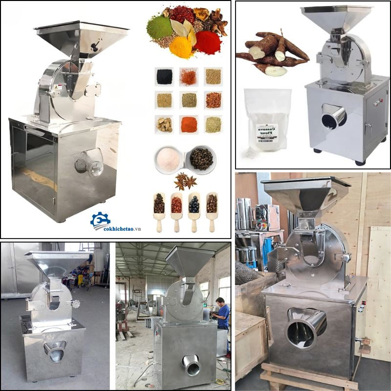 Máy nghiền bột khô công nghiệp