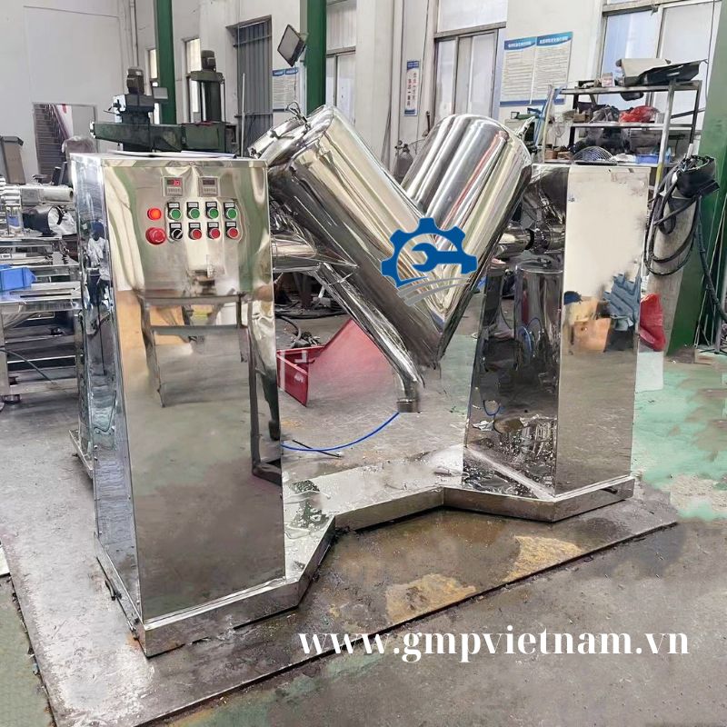 Máy trộn bột công nghiệp chữ V