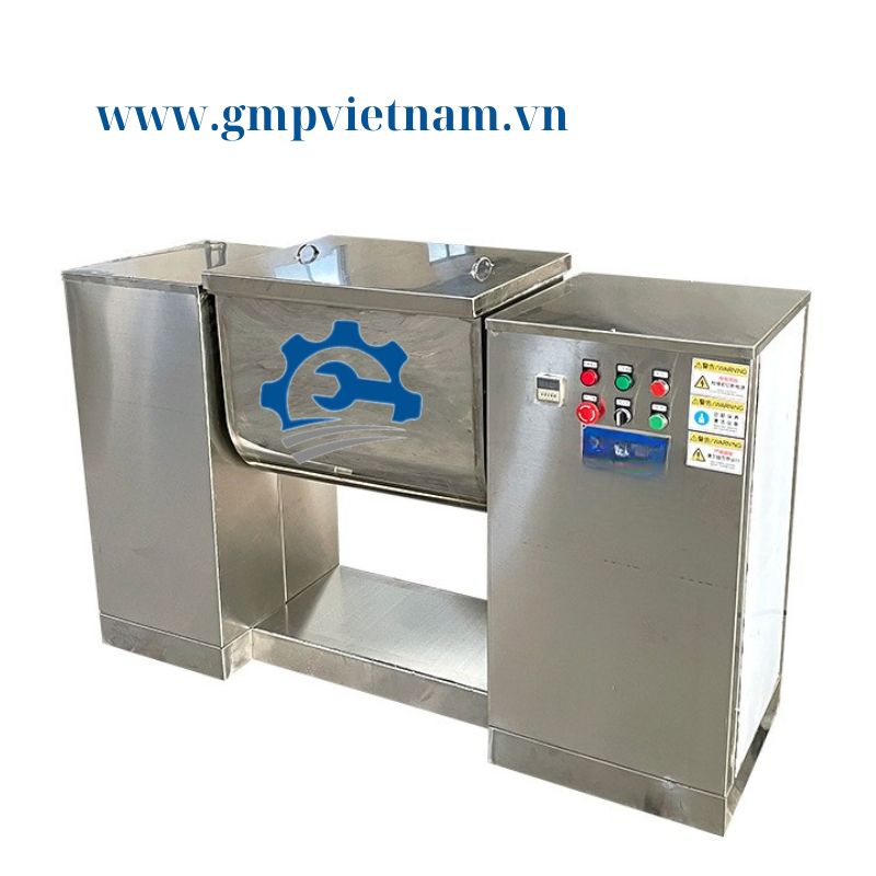 Máy trộn nguyên liệu nằm ngang