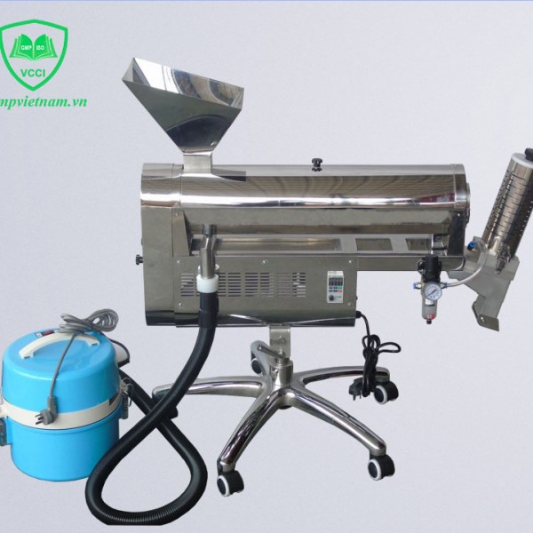 Máy đánh bóng viên thuốc – Máy đánh bóng, làm sạch viên nang giá rẻ