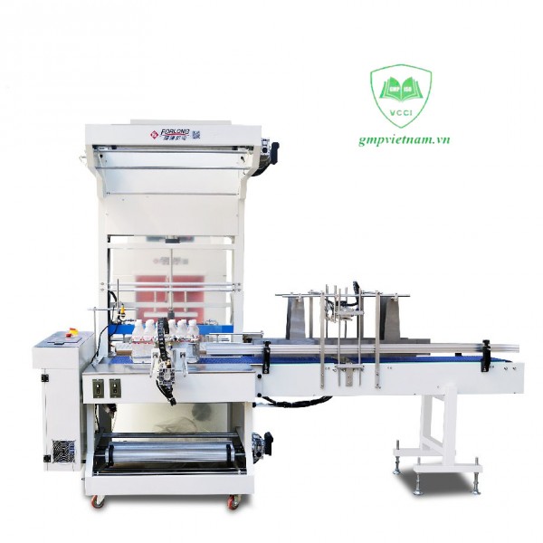 Máy đóng gói màng co – Bán máy rút màng co chai nước, lốc nước suối