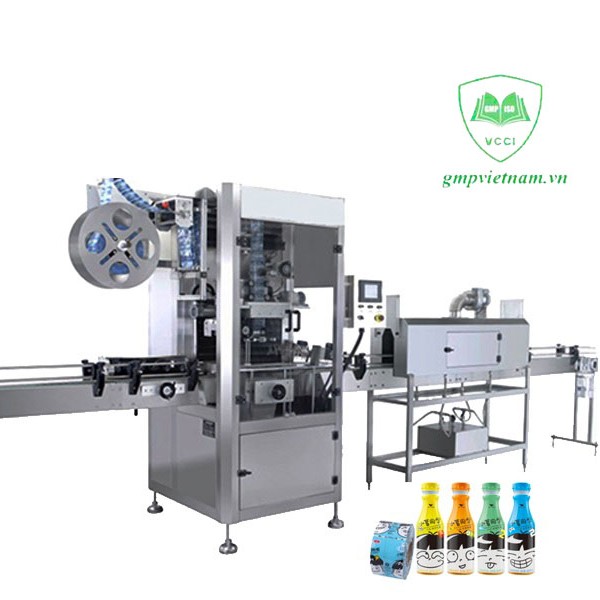 Máy phóng nhãn co màng tự động – Bán máy phóng nhãn màng co tốt nhất