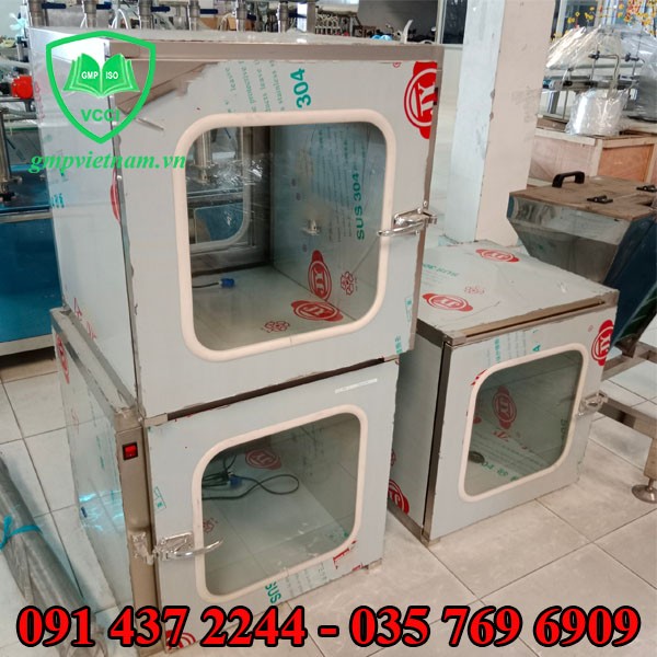 Pass box phòng sạch| Chuyên lắp đặt cửa đưa hàng phòng sạch